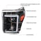 Spec-D Tuning 11-16 FORD F250 PROJECTOR HEADLIGHTS, PK  2 2LHP-F25011JM-SQ-RS - alternate 7